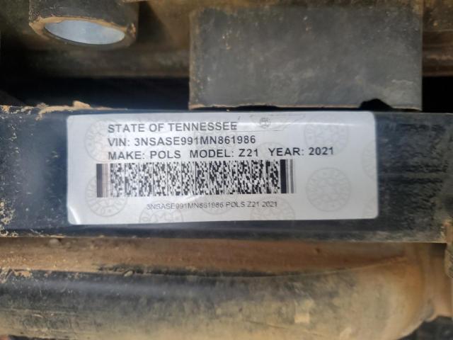 2021 POLARIS RZR TRAIL - 3NSASE991MN861986