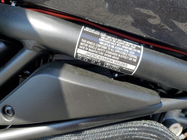 2024 HONDA CMX1100 T JH2SC8358RK300285