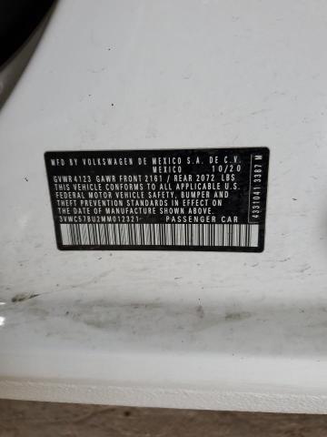 2021 VOLKSWAGEN JETTA S - 3VWC57BU2MM012321