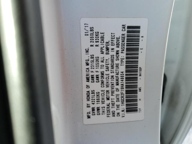 2017 HONDA ACCORD SPO 1HGCR2F19HA148654