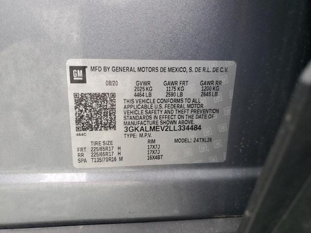 2020 GMC TERRAIN SL - 3GKALMEV2LL334484
