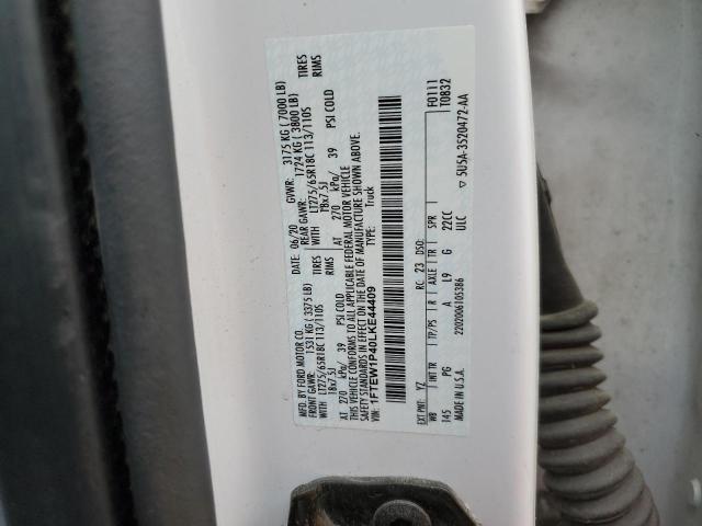 2020 FORD F150 POLIC 1FTEW1P40LKE44409