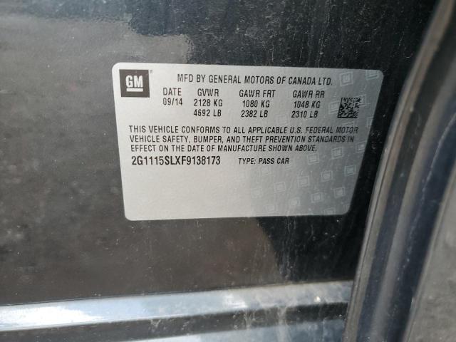 2015 CHEVROLET IMPALA LT - 2G1115SLXF9138173