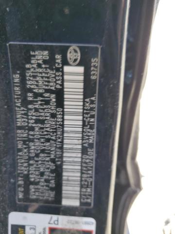2017 TOYOTA CAMRY LE - 4T1BF1FK2HU758850