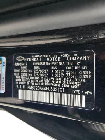 2017 HYUNDAI TUCSON SE - KM8J23A44HU533101