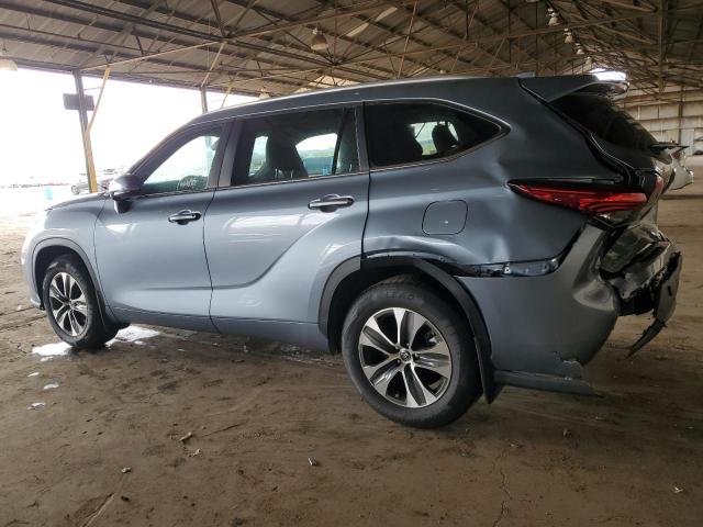 TOYOTA HIGHLANDER 2023 turquoise  gas 5TDKDRBH0PS502678 photo #3