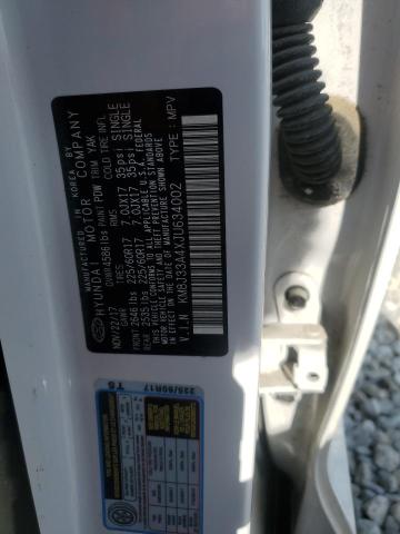 2018 HYUNDAI TUCSON SEL - KM8J33A4XJU634002