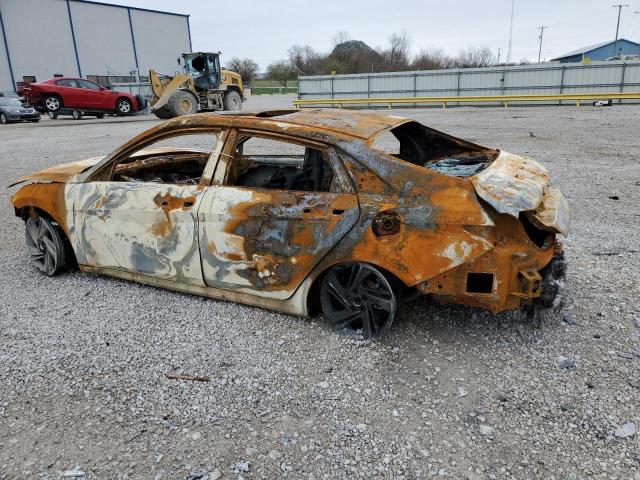Vin: kmhlr4af0pu525507, lot: 48163795, hyundai elantra n line 20232