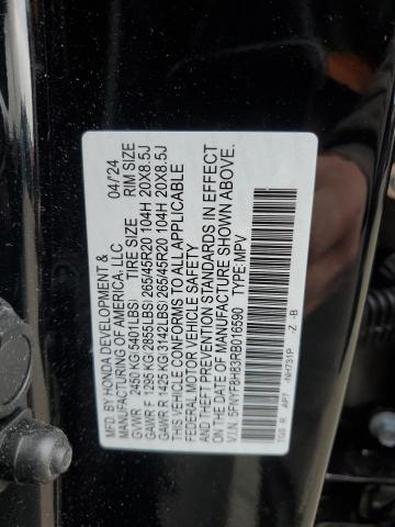 2024 HONDA PASSPORT B 5FNYF8H83RB016590