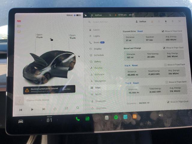 2021 TESLA MODEL Y - 5YJYGDEE4MF208593