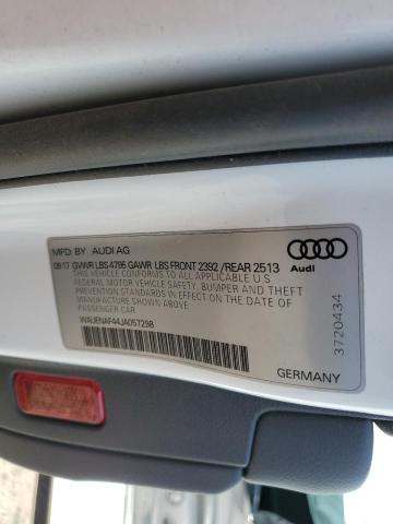 2018 AUDI A4 PREMIUM - WAUENAF44JA057298