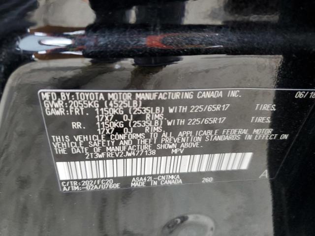 2018 TOYOTA RAV4 ADVEN - 2T3WFREV2JW477138