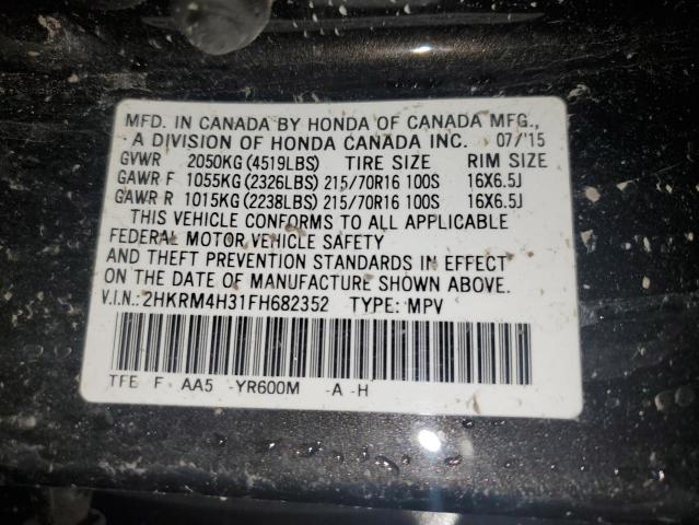 2015 HONDA CR-V LX - 2HKRM4H31FH682352