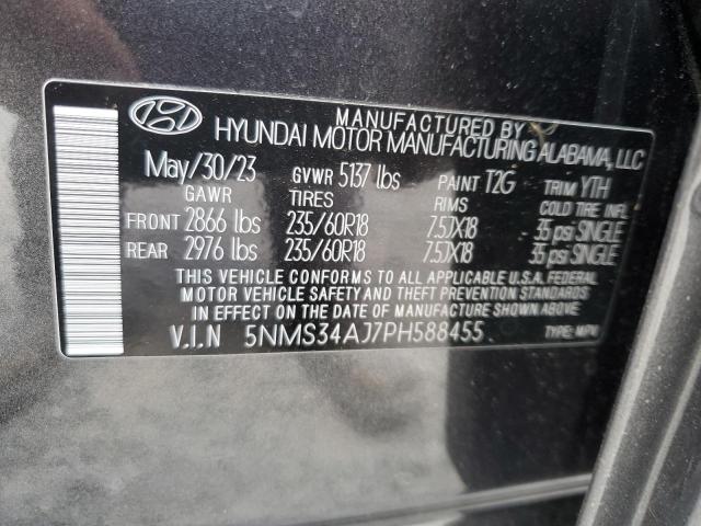 2023 HYUNDAI SANTA FE S - 5NMS34AJ7PH588455