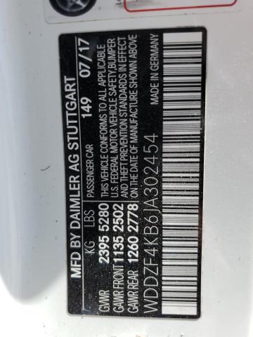 2018 MERCEDES-BENZ E 300 4MAT - WDDZF4KB6JA302454