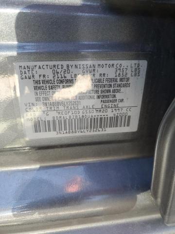 2020 NISSAN SENTRA S - 3N1AB8BV6LY252631