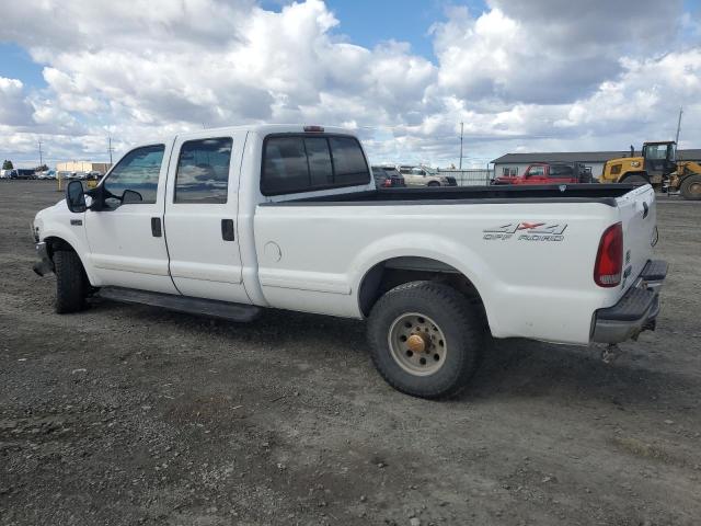 FORD F250 SUPER 2001 white  gas 3FTNW21S81MA67363 photo #3