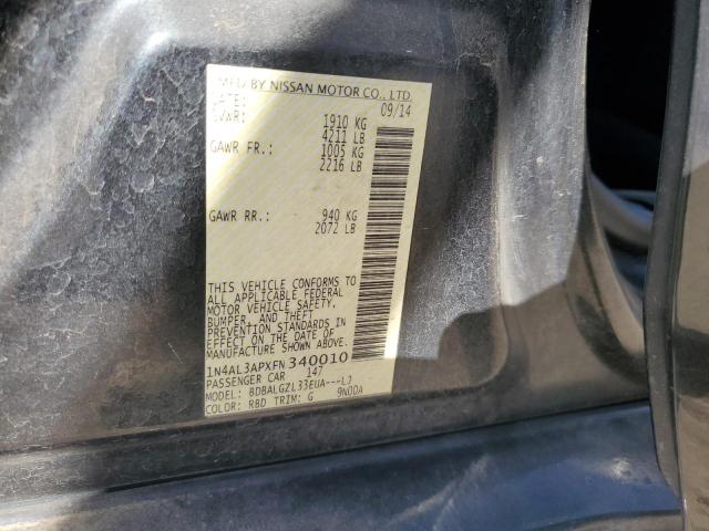 2015 NISSAN ALTIMA 2.5 - 1N4AL3APXFN340010