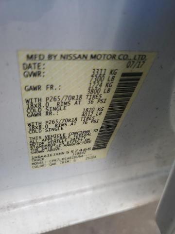 2017 NISSAN TITAN S - 1N6AA1EJXHN557468