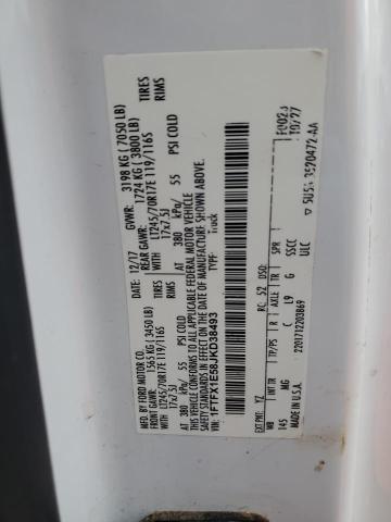 2018 FORD F150 SUPER - 1FTFX1E58JKD38493