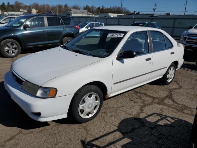 NISSAN SENTRA E 1998 white  gas 1N4AB41D9WC763879 photo #1