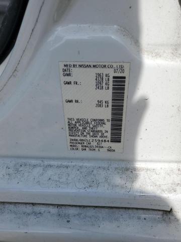 2020 NISSAN ALTIMA S - 1N4BL4BV2LC259484