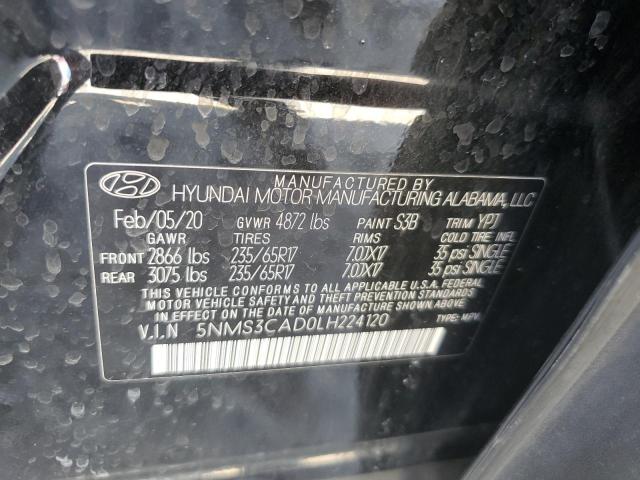 2020 HYUNDAI SANTA FE S - 5NMS3CAD0LH224120