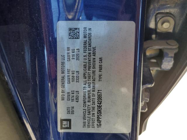 2014 BUICK VERANO - 1G4PP5SK9E4208671