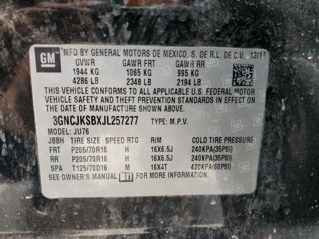 2018 CHEVROLET TRAX LS - 3GNCJKSBXJL257277