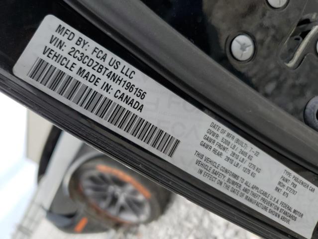 2022 DODGE CHALLENGER - 2C3CDZBT4NH196156