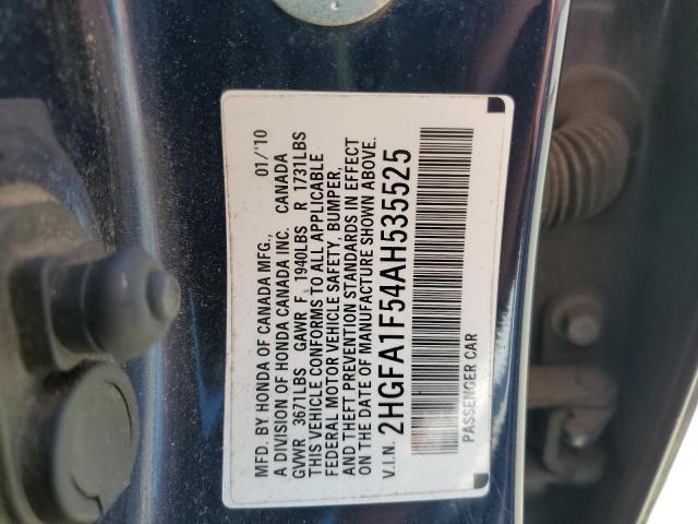2hgfa1f54ah535525 - 2010 Honda Civic Lx - #50740835
