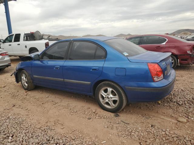 HYUNDAI ELANTRA GL 2004 blue  gas KMHDN46D64U795716 photo #3