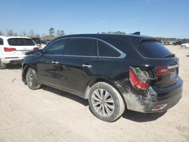 ACURA MDX TECHNO 2014 black  gas 5FRYD3H46EB014721 photo #3