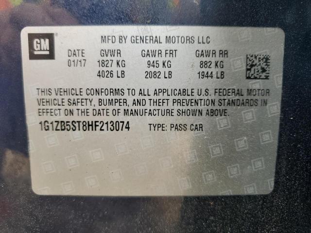 2017 CHEVROLET MALIBU LS - 1G1ZB5ST8HF213074