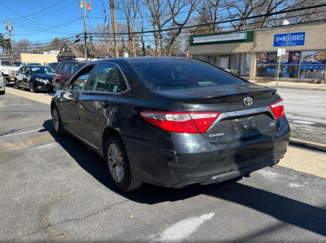 TOYOTA CAMRY LE 2017 black sedan 4d gas 4T1BF1FK0HU340173 photo #4