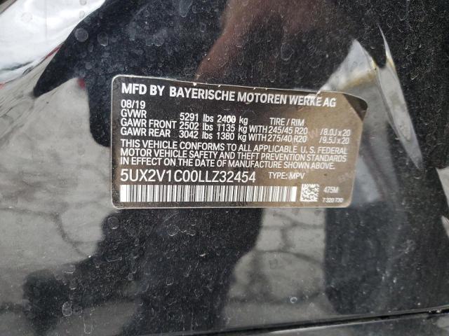2020 BMW X4 XDRIVE3 - 5UX2V1C00LLZ32454