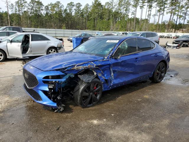 Vin: kmtg54te1nu094180, lot: 49625225, genesis g70 base base 2022 img_1