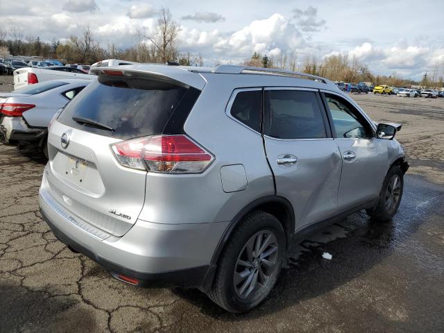 NISSAN ROGUE S 2016 silver  gas KNMAT2MV8GP735288 photo #4