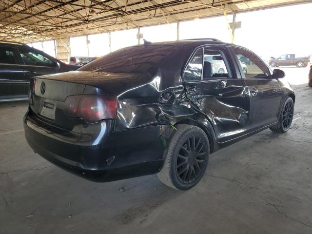 VOLKSWAGEN JETTA 2009 black  gas 3VWRJ71K69M009385 photo #4