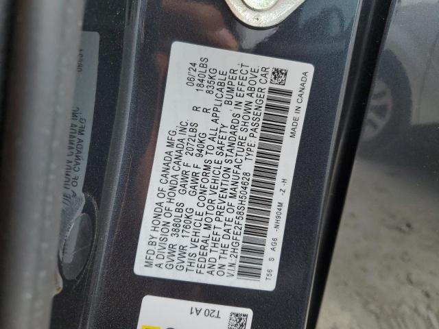 2025 HONDA CIVIC SPOR - 2HGFE2F58SH504628
