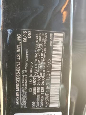 2015 MERCEDES-BENZ C 300 - 55SWF4JB9FU084103