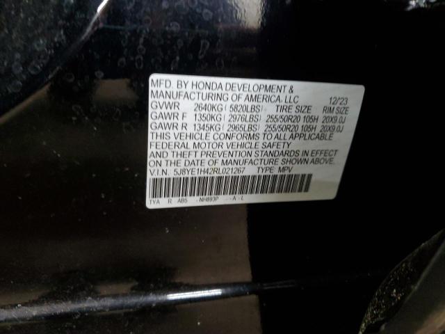 2024 ACURA MDX TECHNO 5J8YE1H42RL021267