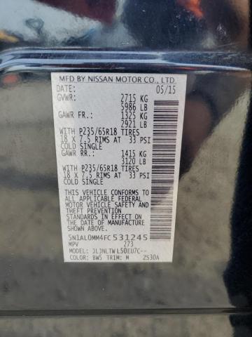2015 INFINITI QX60 - 5N1AL0MM4FC531245