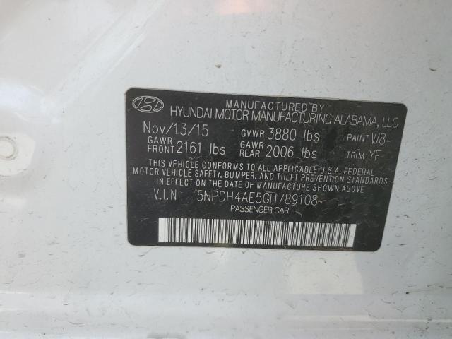 2016 HYUNDAI ELANTRA SE - 5NPDH4AE5GH789108