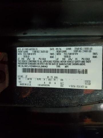 2017 LINCOLN MKC PREMIE - 5LMCJ1D96HUL24642