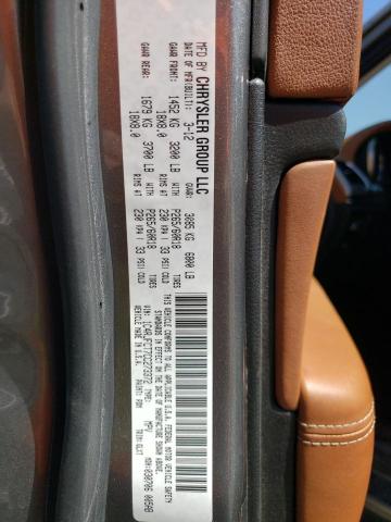 2012 JEEP GRAND CHER - 1C4RJFCT7CC273372