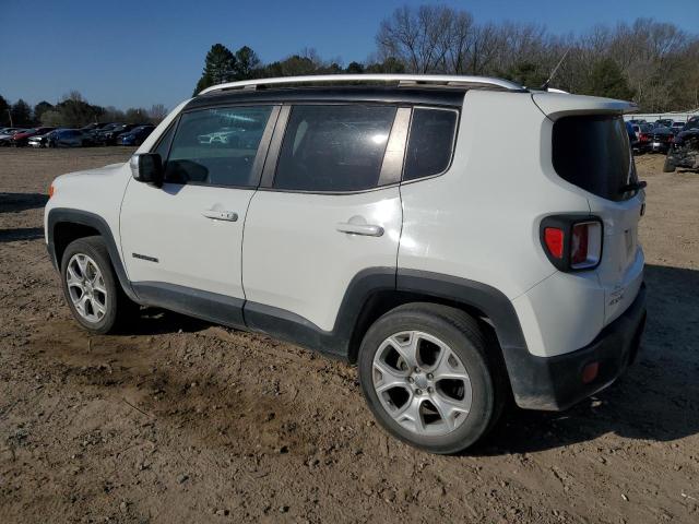 Vin: zaccjbdt6gpd32801, lot: 46496205, jeep renegade limited 20162