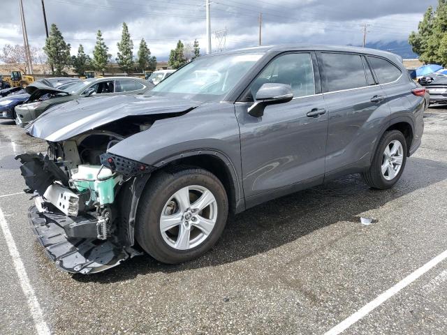 TOYOTA HIGHLANDER 2020 charcoal  gas 5TDZZRAH7LS009964 photo #1