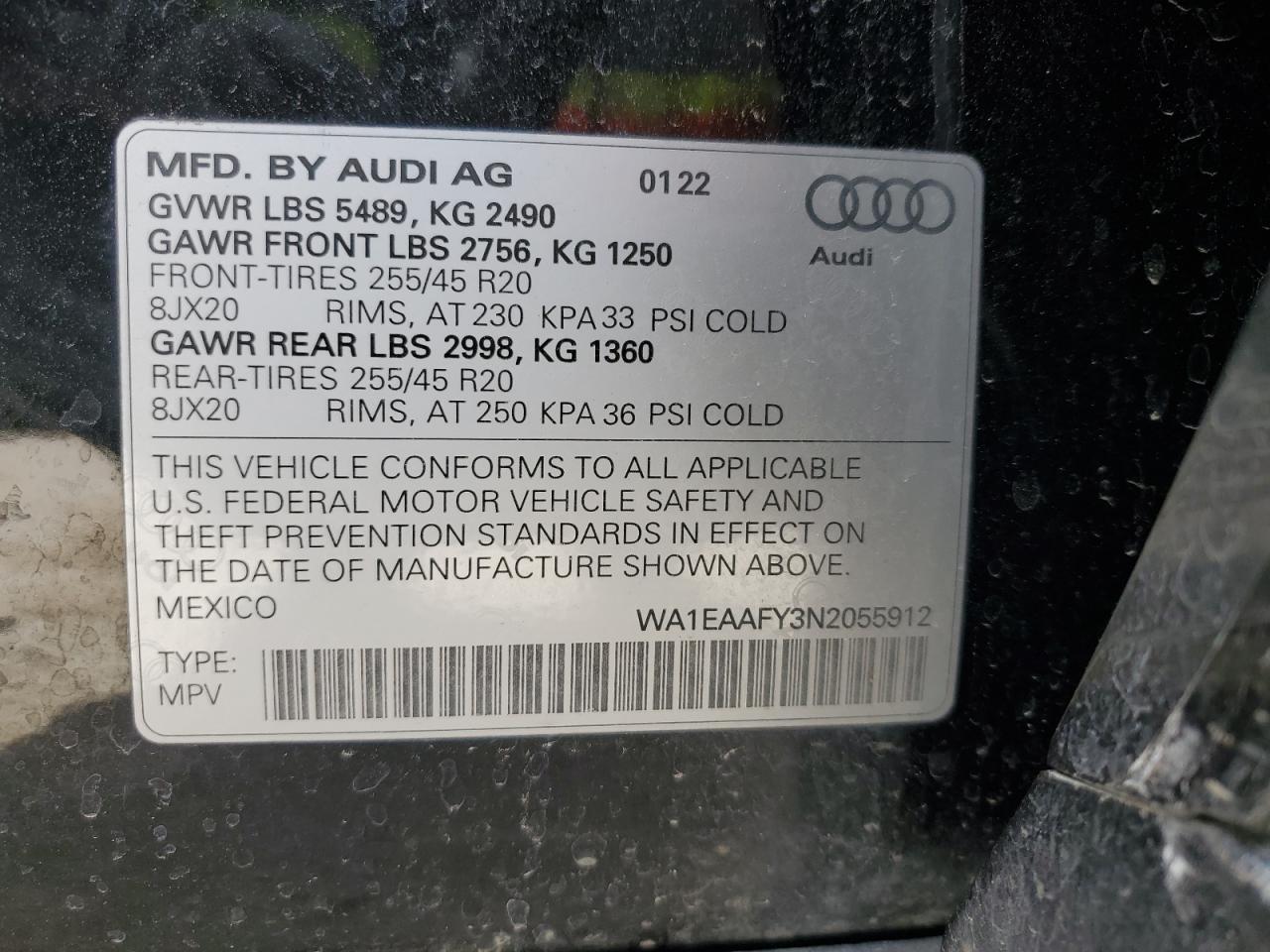 AUDI Q5 PREMIUM PLUS 45