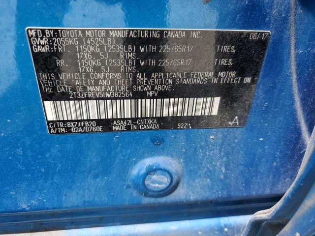 2017 TOYOTA RAV4 LE - 2T3ZFREV5HW382564